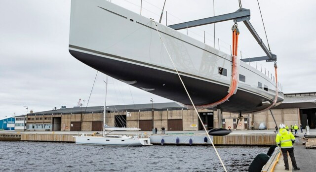 Baltic Yachts launch innovative foiling sailing superyacht Canova
                                                    