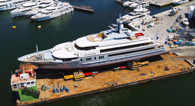 Viareggio Super Yachts launch 64-metre M/Y Atomic
                                                    