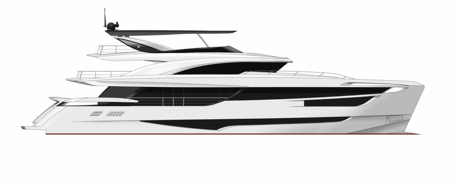                                                                                                     Dominator adds two new tri-deck yachts to its Ilumen range
                                                                                            
